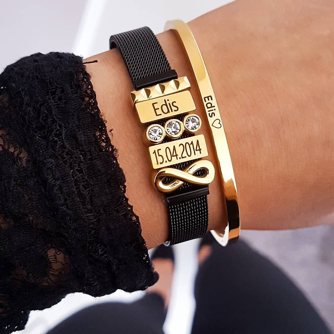 Mesh bracelet - Stainless steel