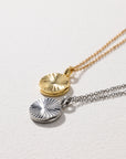 Sunray locket gold