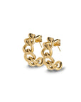 Chain earring gold - Stainless steel