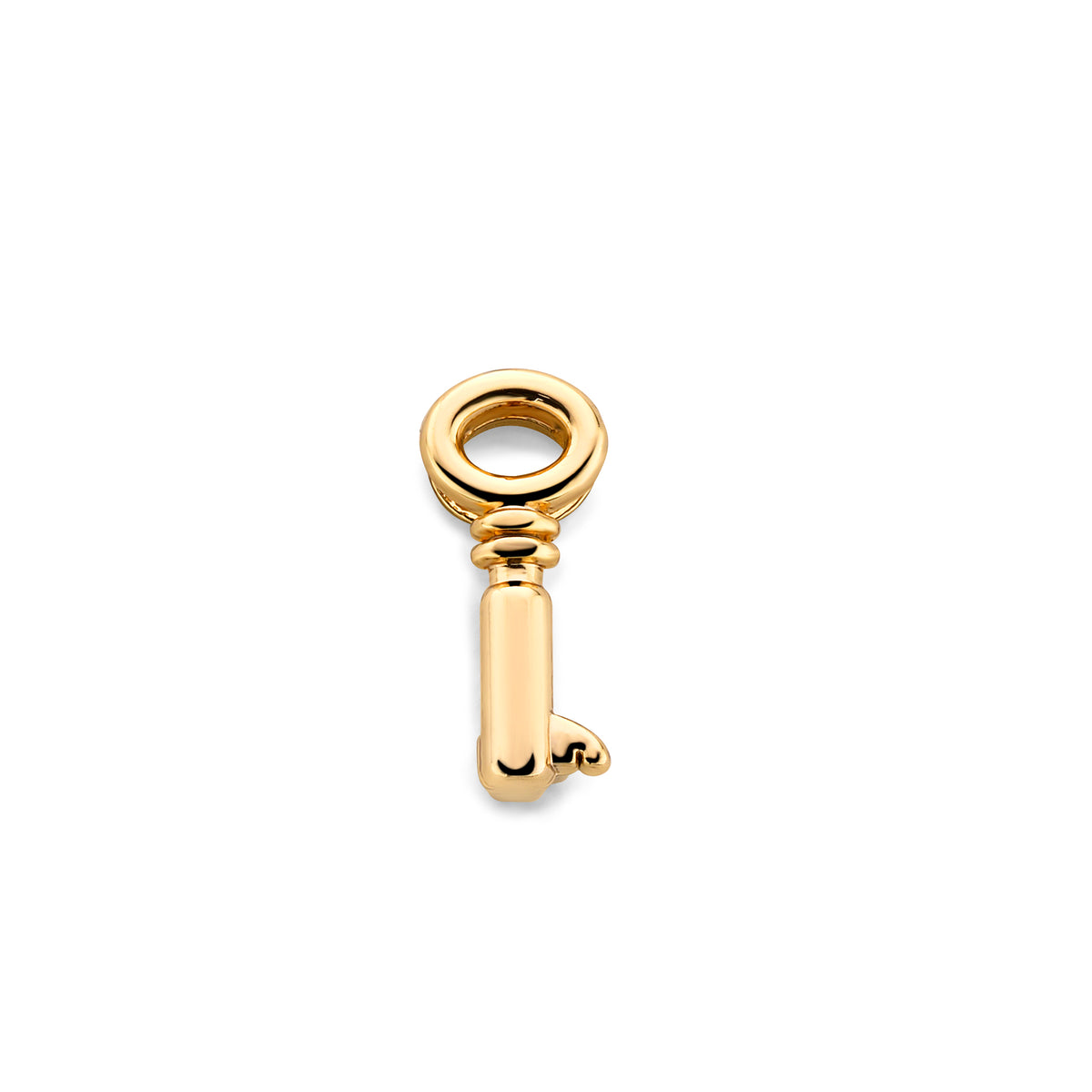 Mesh charm key gold - Stainless steel