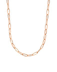 Pacific necklace rosé gold - Stainless steel