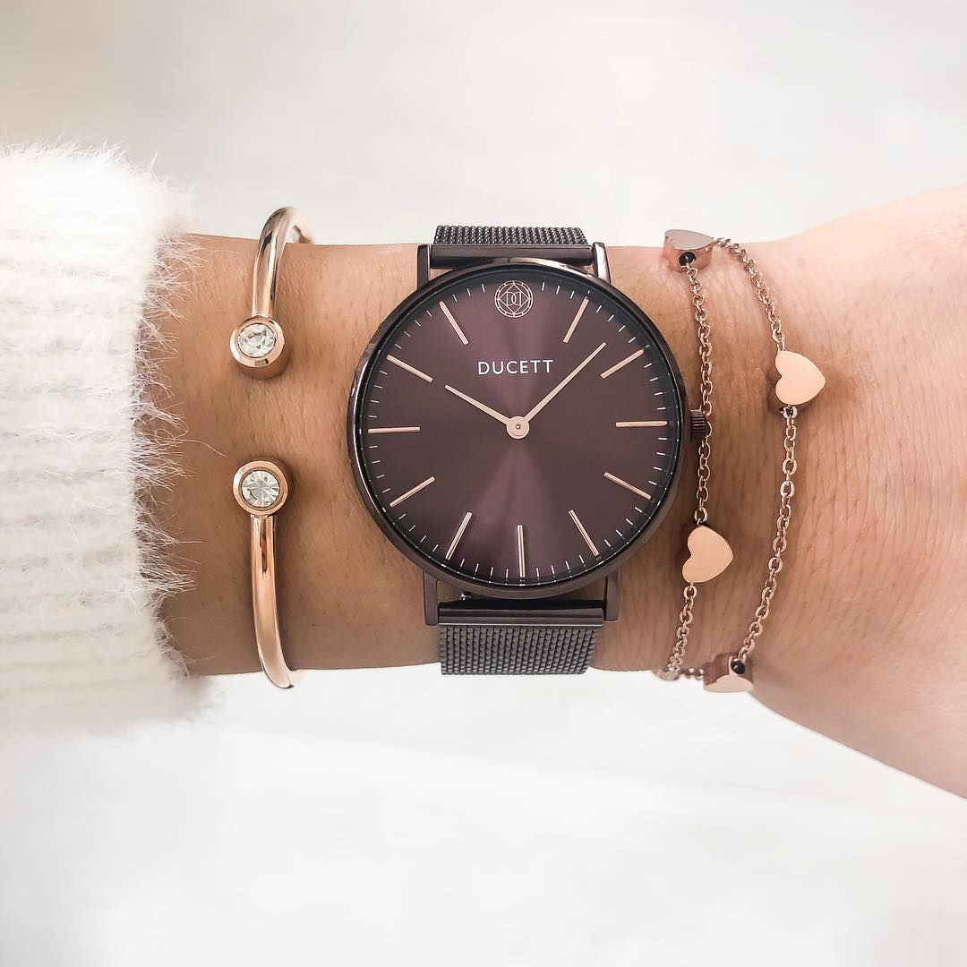 Double heart chain - Tarnish free