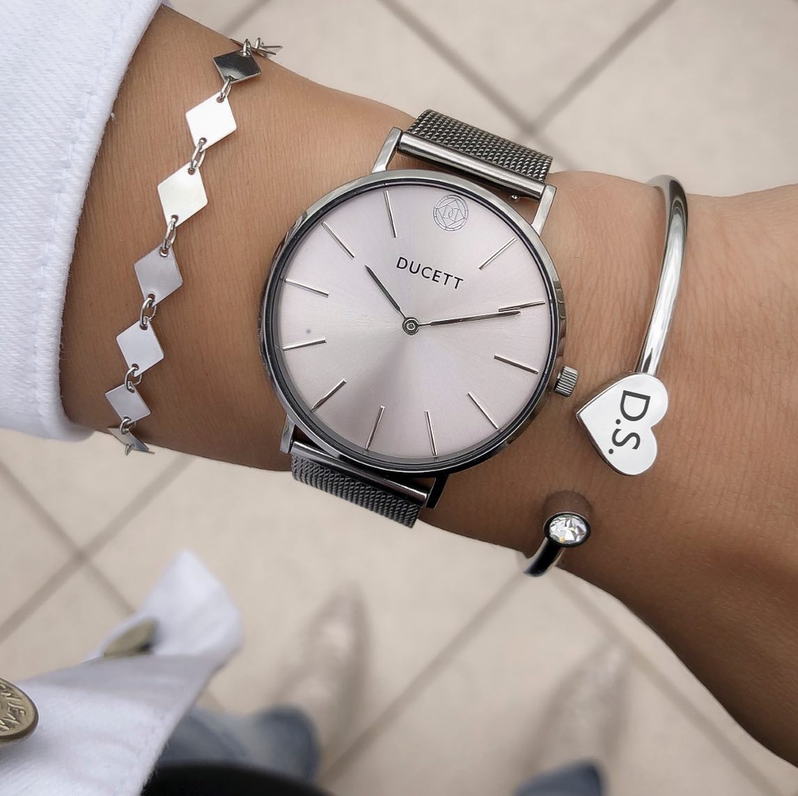 Heart bangle - No discoloration