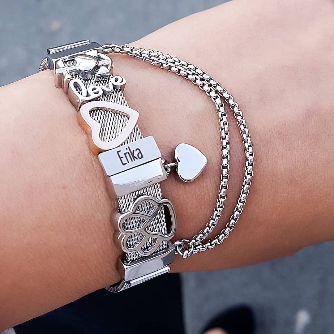 Mesh bracelet - personalized