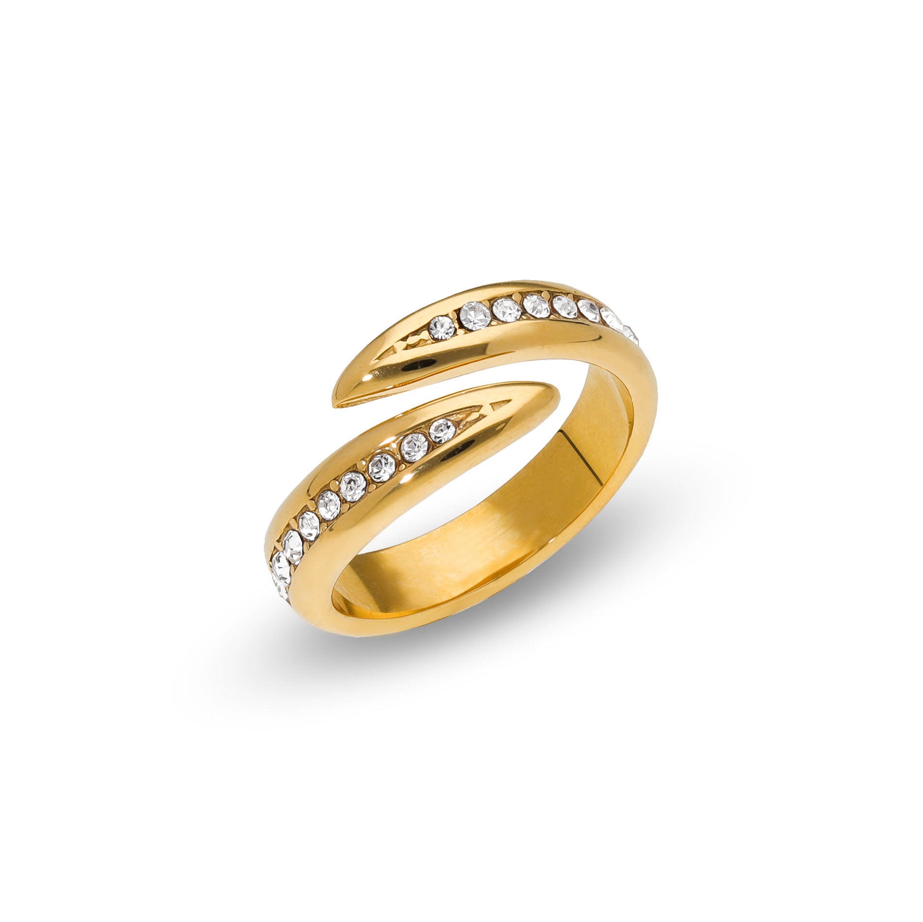 Alina ring gold - Stainless steel