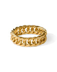 Chain ring gold - Stainless steel