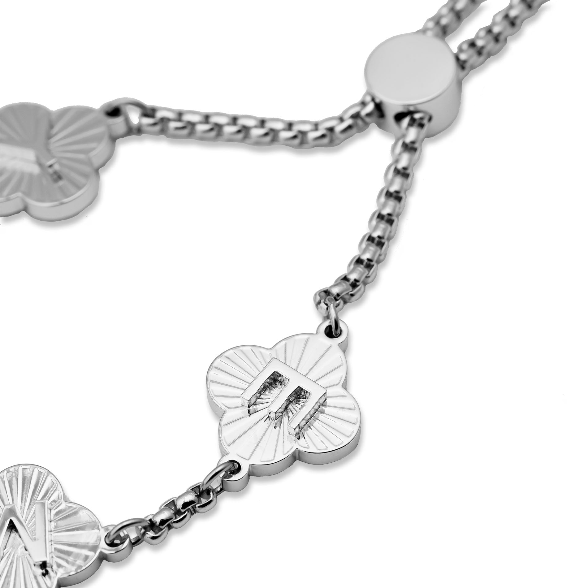 Clover sunrise bracelet - Stainless steel