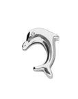 Mesh charm dolphin silver - Stainless steel