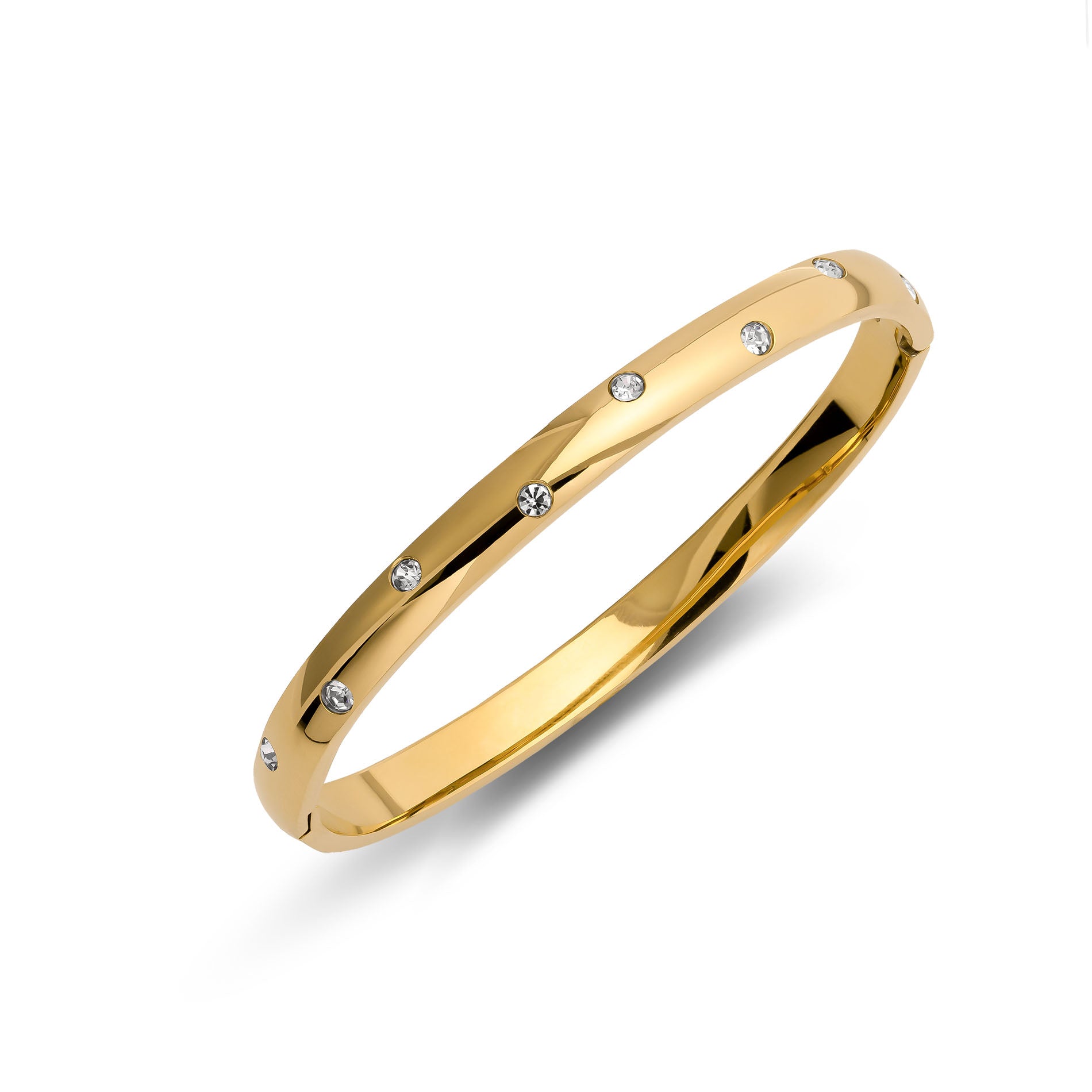 Luna bangle gold - Stainless steel