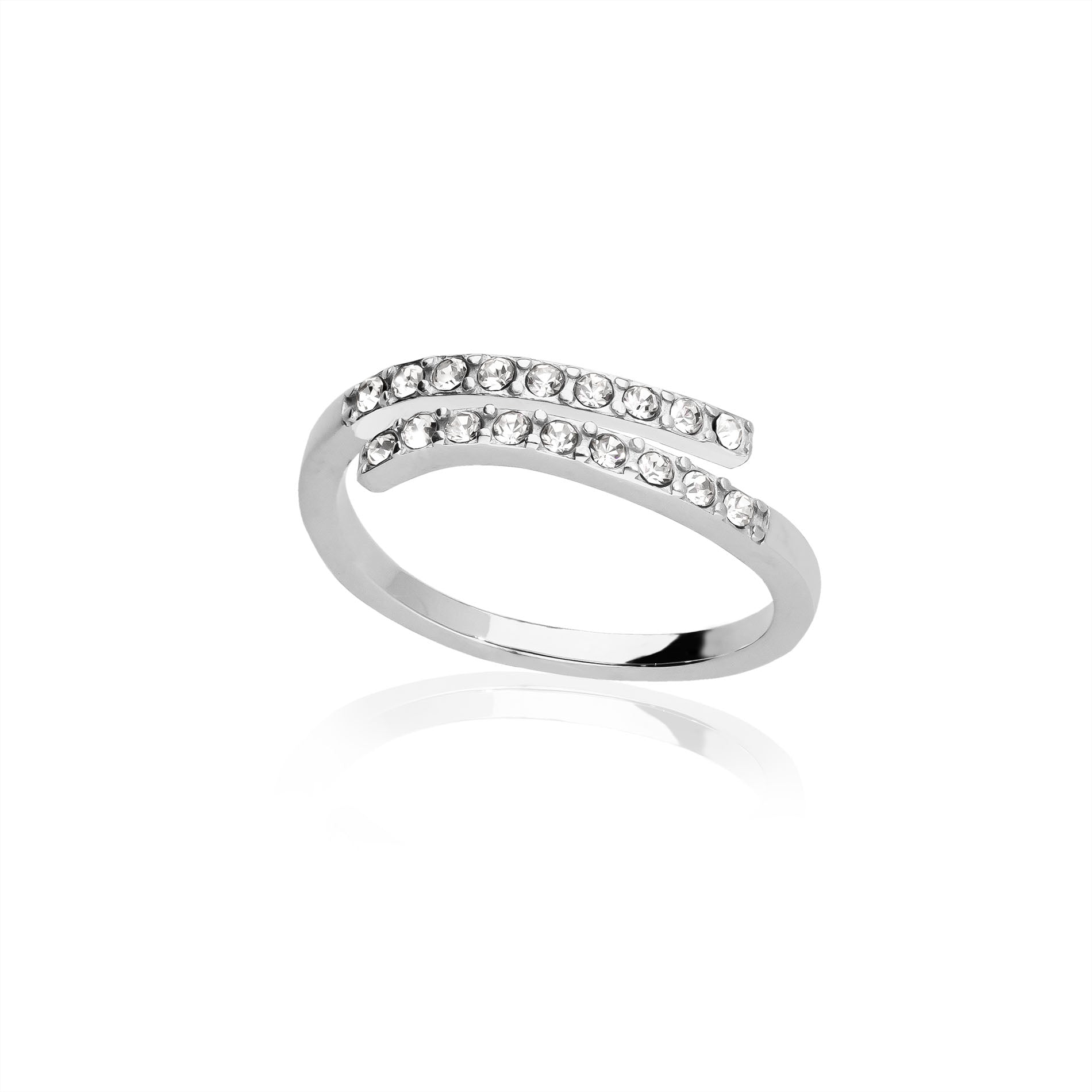 Split ring silver - Stainless steel