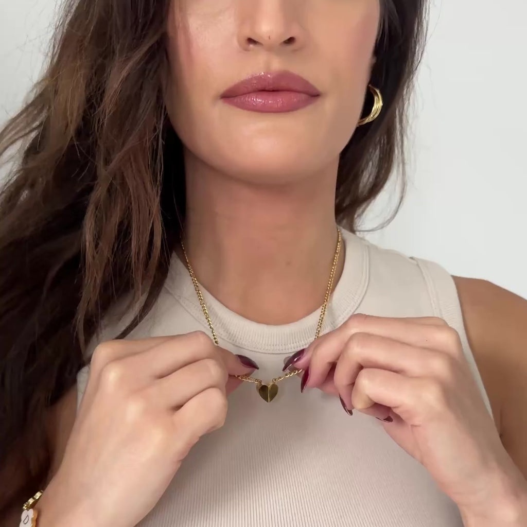 Magnetic heart - Stainless steel