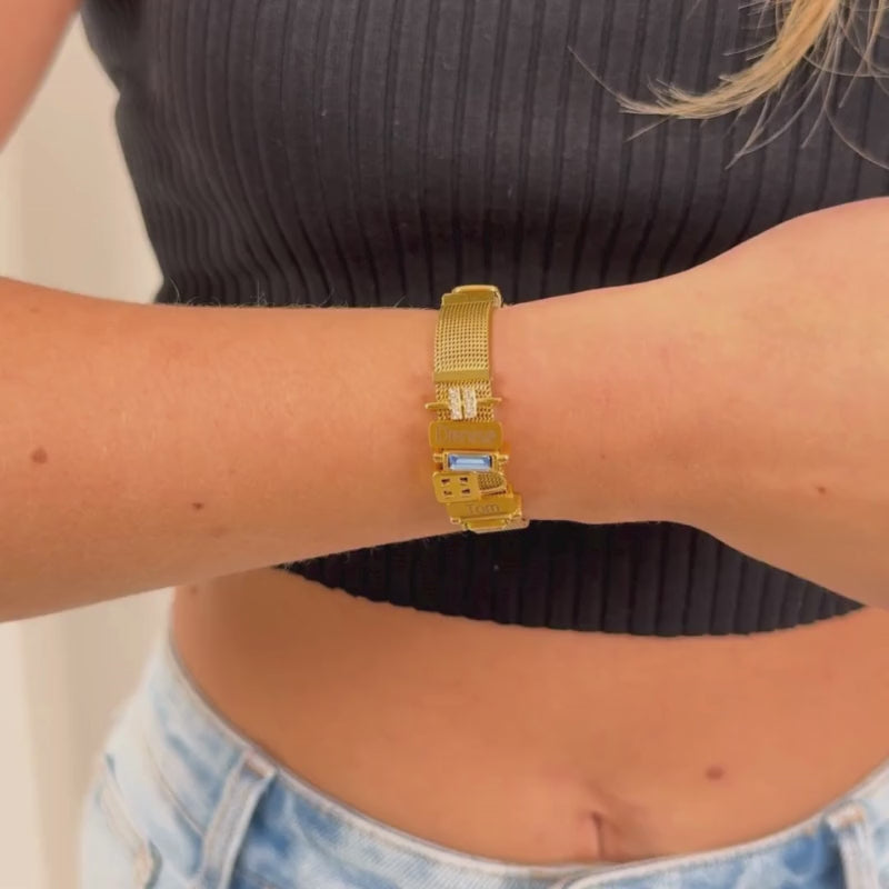 Mesh bracelet - Tarnish free