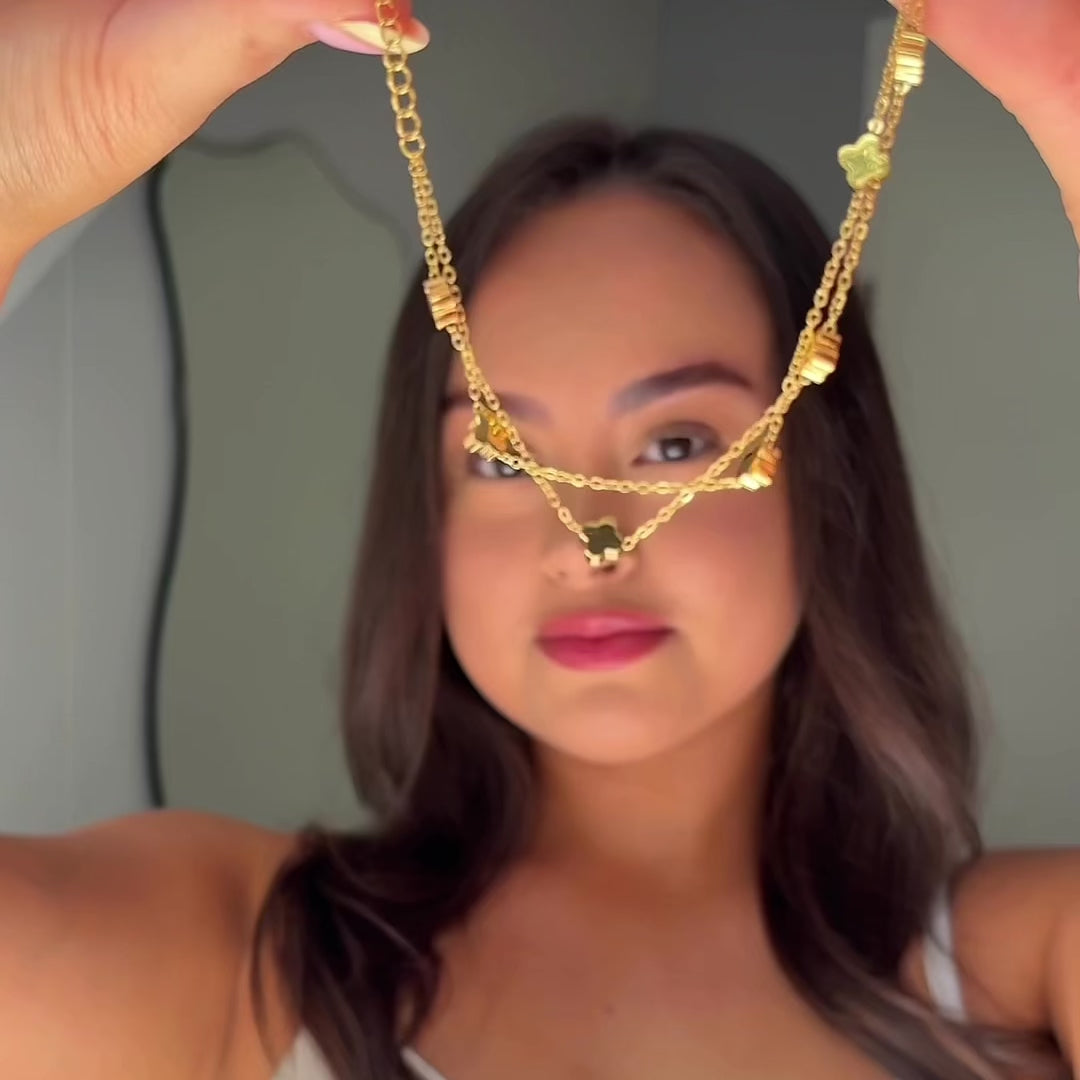 Clover bracelet - No discoloration