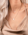 Heart necklace - Tarnish free