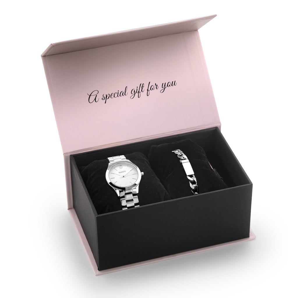 Stella silver gift box - Stainless steel