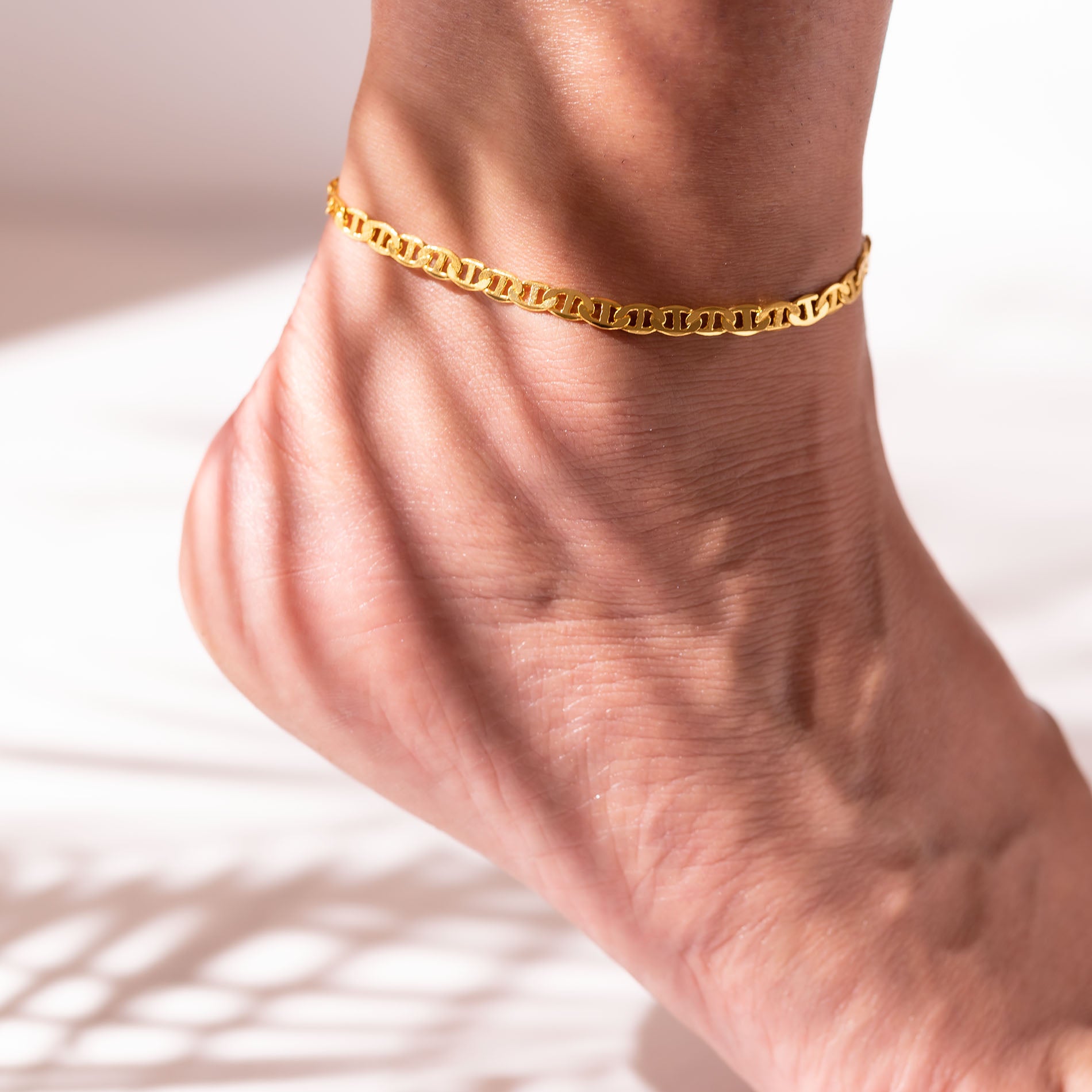 Anchor anklet - Stainless steel