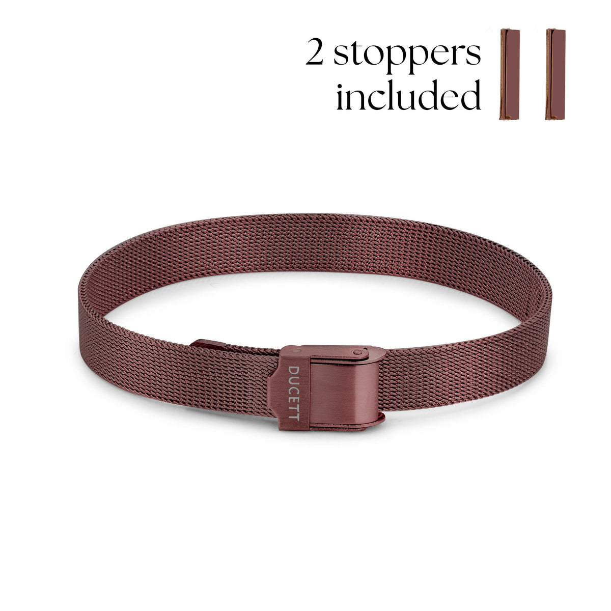 Mesh bracelet coffee luxe - Personalized