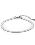 Snake bracelet silver - Stainless steel