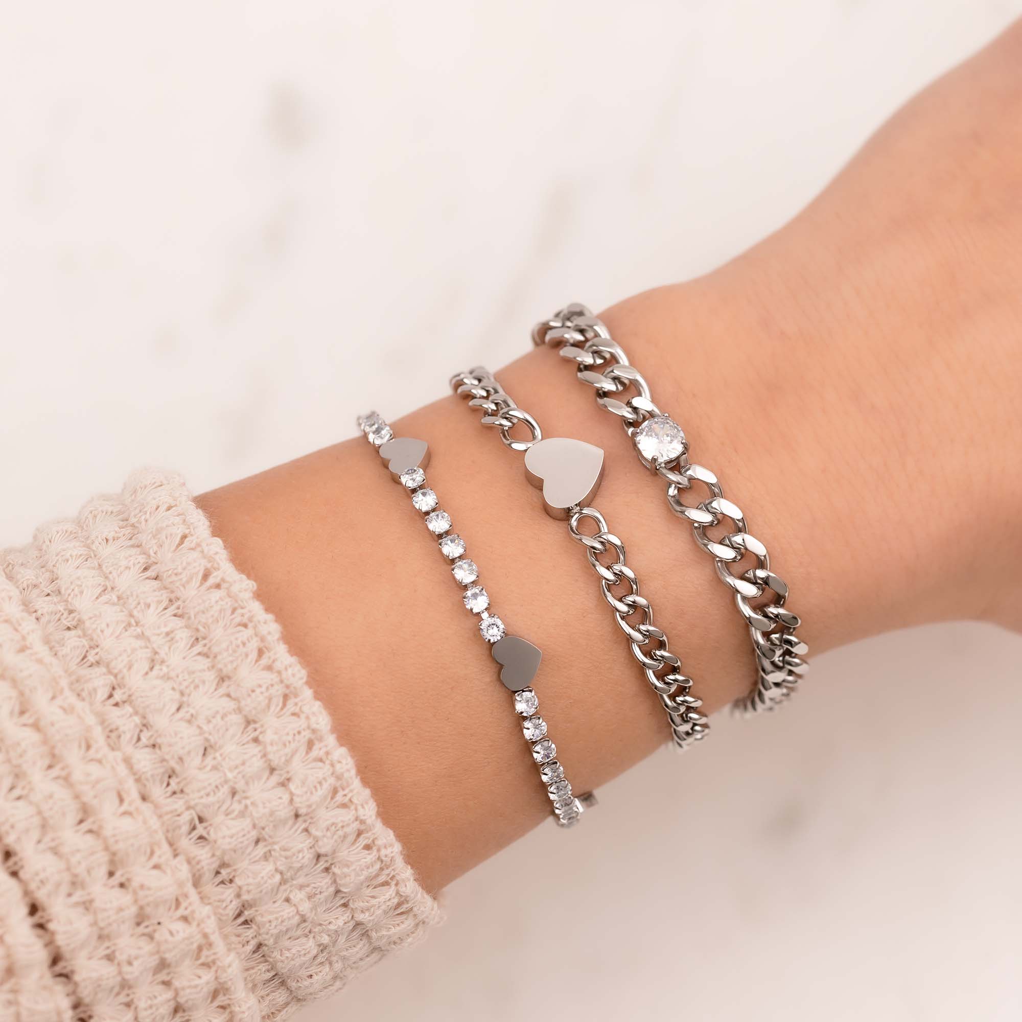 Heart chain bold - No discoloration