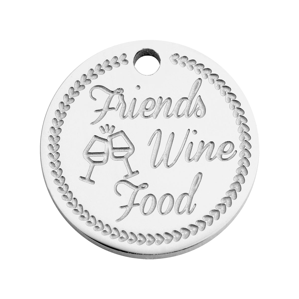 Coin friends silver - Stainless steel